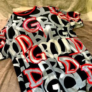 Dolce & Gabbana Graffiti Graphic T-Shirt